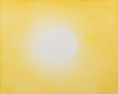 New Sun, (yellow), 2022 Oil alkyd and acrylic polymer paint on canvas