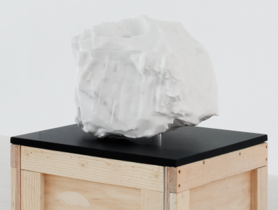 A Fragile Absolute, 2022 CNC fabricated statuary Carrara marble