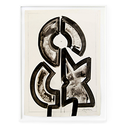 Chryssa Ampersand Variant 3/5, 1965 Ink on paper 32 ¼ x 24 in. (81.9 x 61 cm) paper 32 ¼ x 24 in. (81.9 x 61 cm)