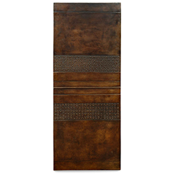 Chryssa Bronze Tablet: Homage to the Seagram Building, 1957 Cast bronze  57 3/8 × 22 1/2 in. (145.7 × 57.2 cm)